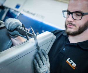 Kontrolle des Biegeradiuses 1